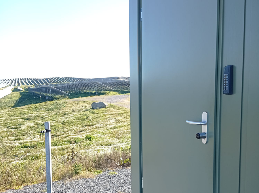 Technikraum des Solarparks