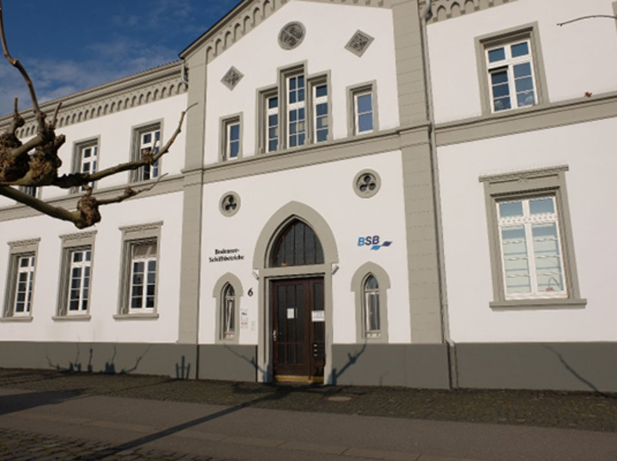 Die BSB-Hauptverwaltung in direkter Nähe des Hafen Konstanz.