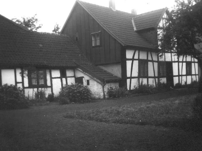 Historisches Foto des WILLKA Gründerhaus in Velbert