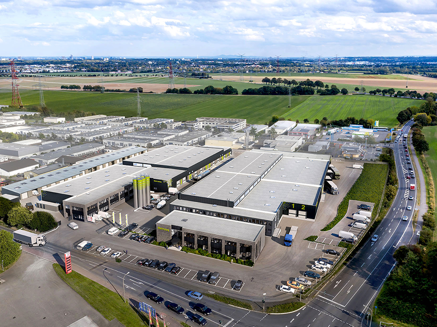 Luftaufnahme Metroloq Unternehmerpark in Pulheim
