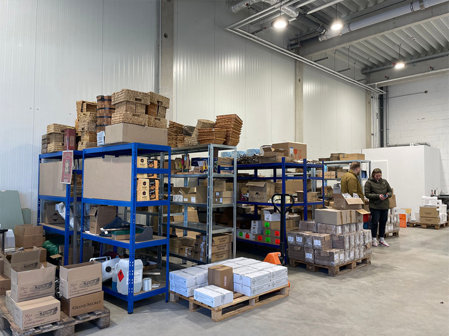 Lagerhalle im Metroloq UNternehmerpark