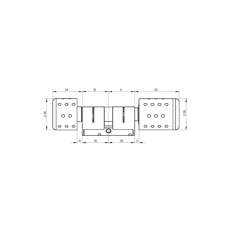 Elektronischer Doppelknaufzylinder
