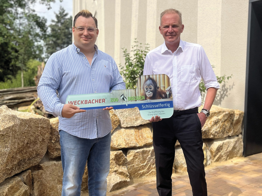 Leiter der Weckbacher Niederlassung Mitteldeutschland und Direktor des Zoo Dresden